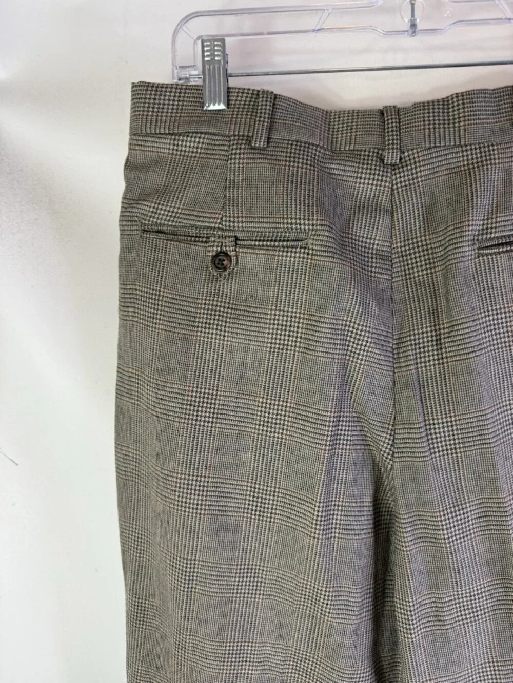 Vintage houndstooth plaid